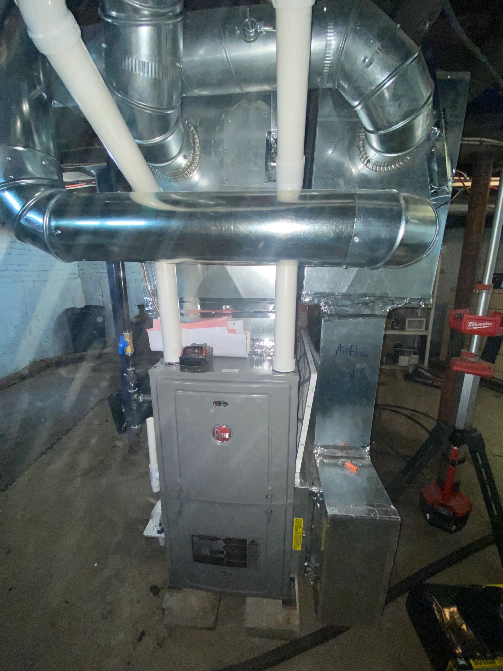 Industrial HVAC mechanical system